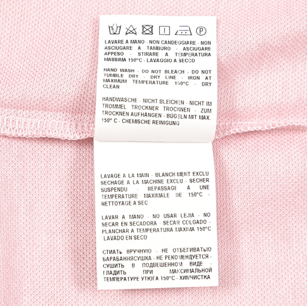 SALE|GRAN SASSO コットン100% 鹿の子スキッパーポロ