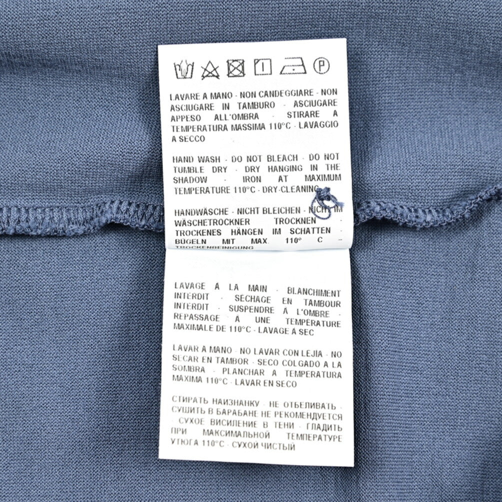 GRAN SASSO コットン100% 鹿の子ポロシャツ