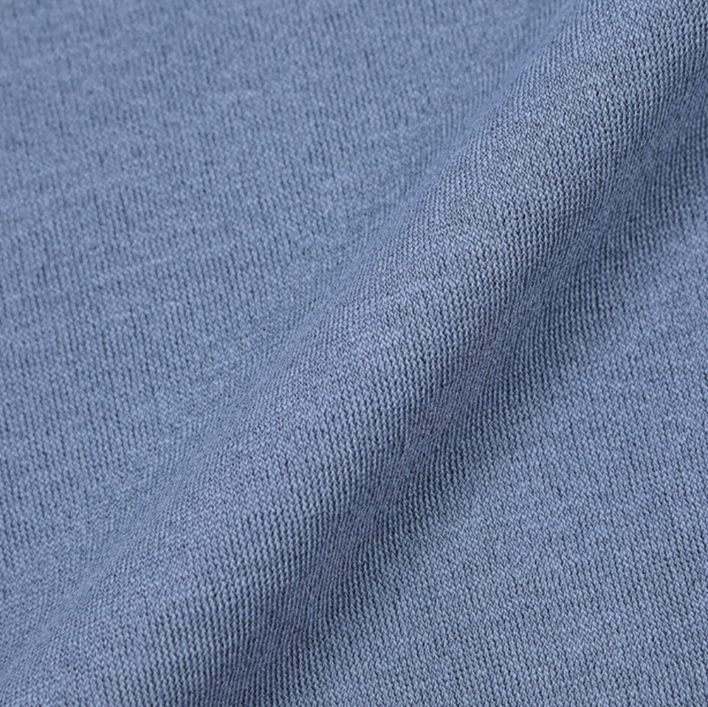 GRAN SASSO コットン100% 鹿の子ポロシャツ