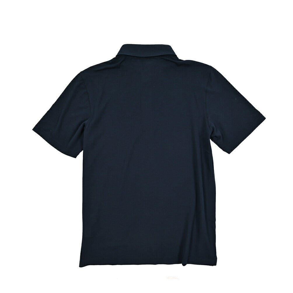 GRAN SASSO コットン100% 鹿の子ポロシャツ