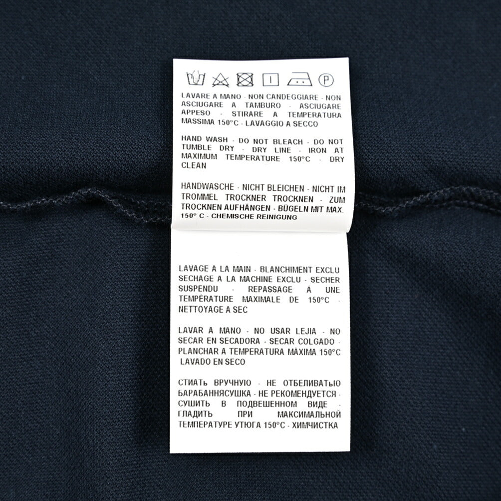 GRAN SASSO コットン100% 鹿の子ポロシャツ