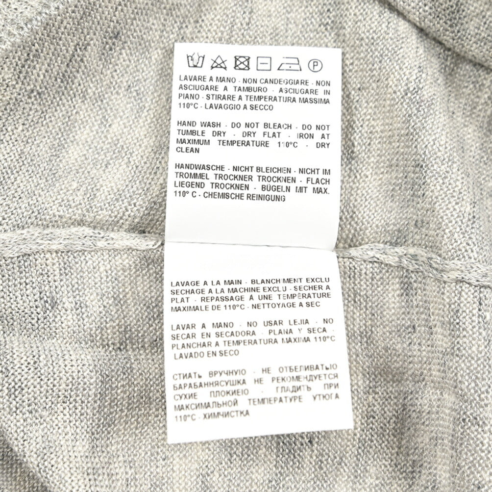 GRAN SASSO リネン100% 半袖ニットTシャツ