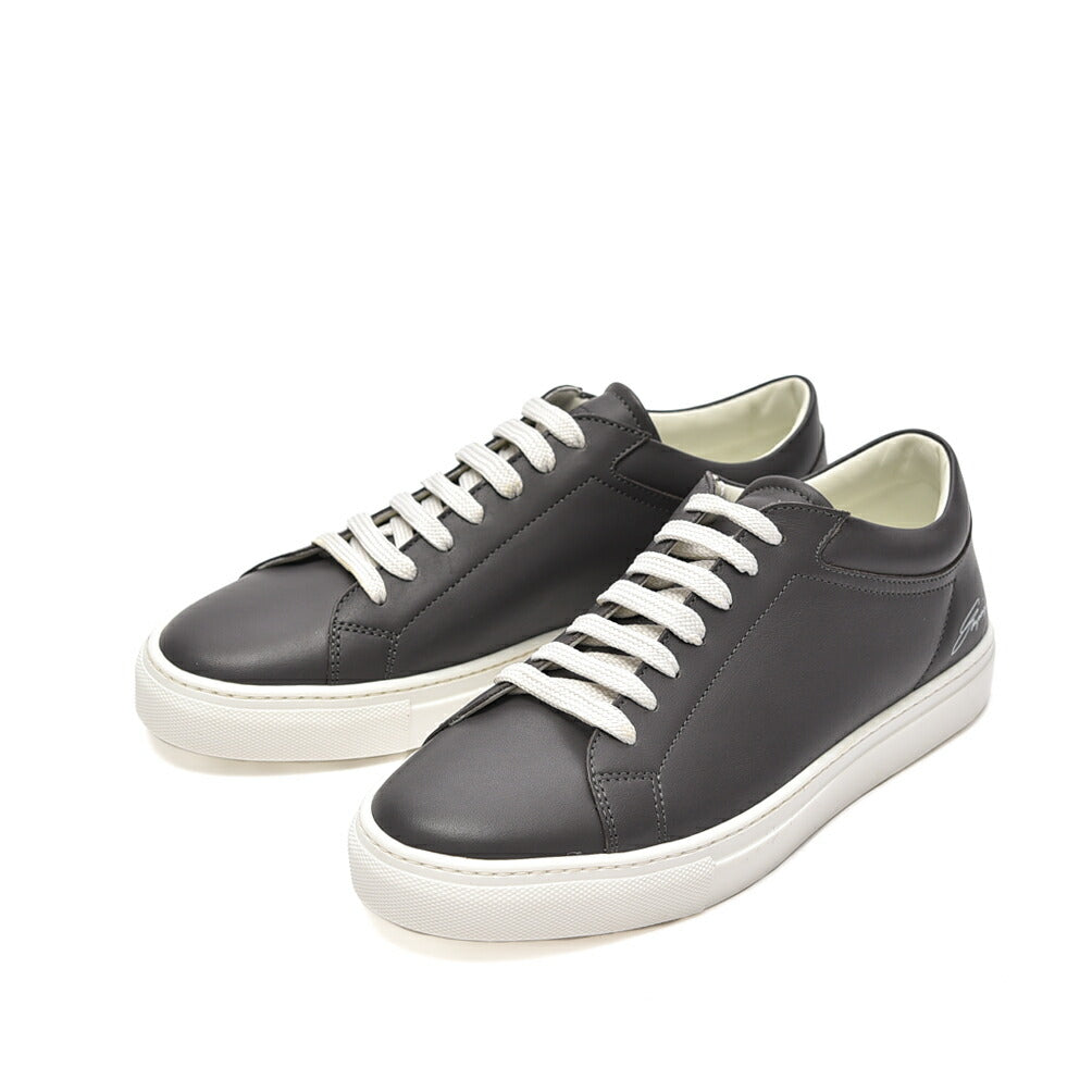 EMPORIO ARMANI カーフレザースニーカー