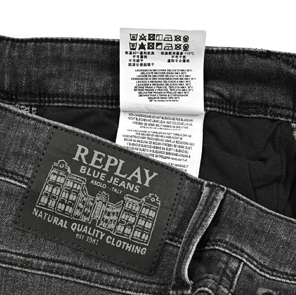 REPLAY ANBASS ストレッチデニム スリムフィットジーンズ / M914Y