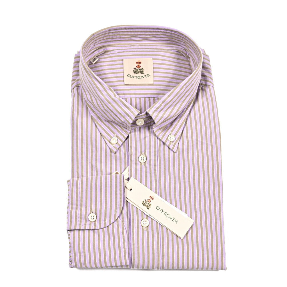 GUY ROVER コットン100% ボタンダウンシャツ