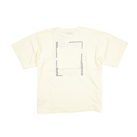 REPLAY オーガニックコットン100% 半袖ロゴ Tシャツ