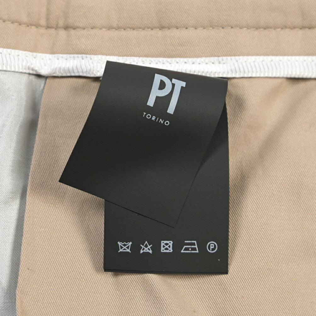 PT TORINO Edge “MICHAEL” ストレッチウール ノータックワイドスラックス