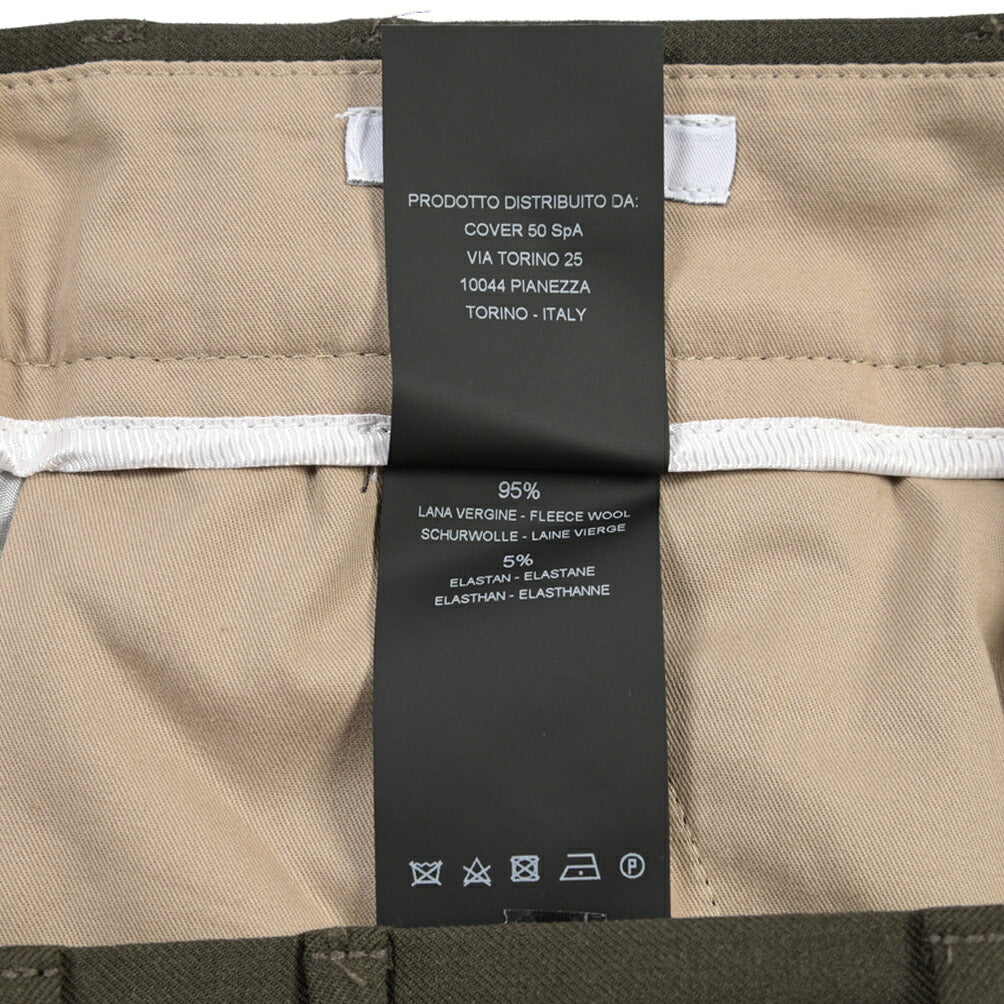 PT TORINO Edge “MICHAEL” ストレッチウール ノータックワイドスラックス