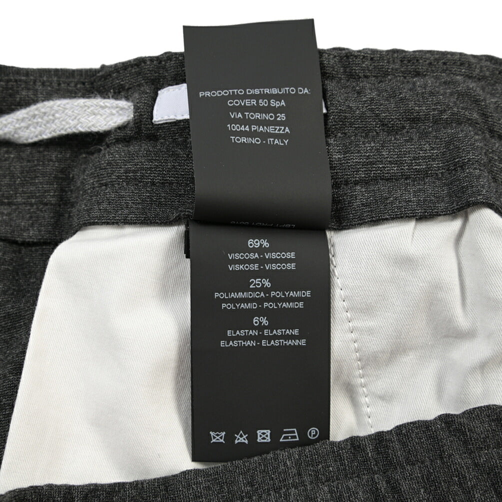 PT TORINO “SOFT FIT” ポンチジャージー ドローコード付きイージーパンツ