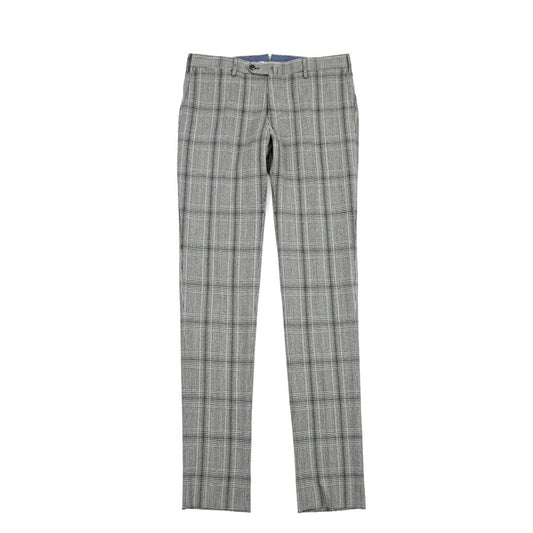 PT TORINO “SUPERSLIM FIT” コットン混ウール ノータックパンツ
