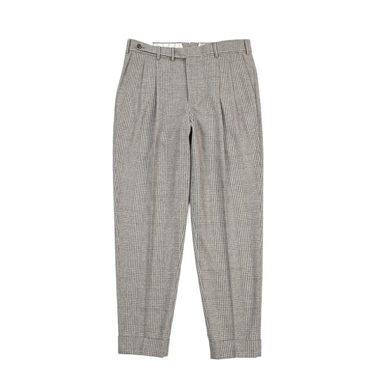PT TORINO Deluxe “CARROT FIT” カシミヤ混ウール ツータックグルカパンツ