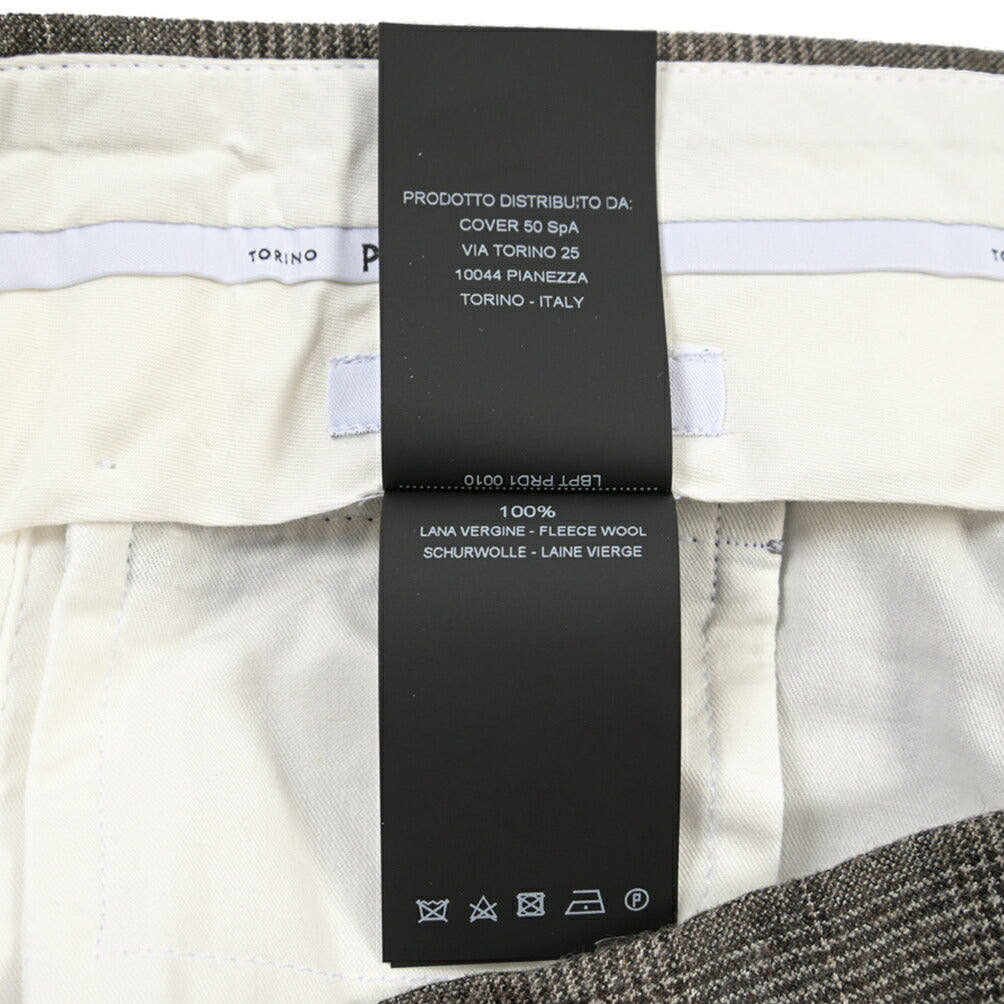 PT TORINO “SLIM FIT” SUPER 100's ヴァージンウール100% ノータックスラックス