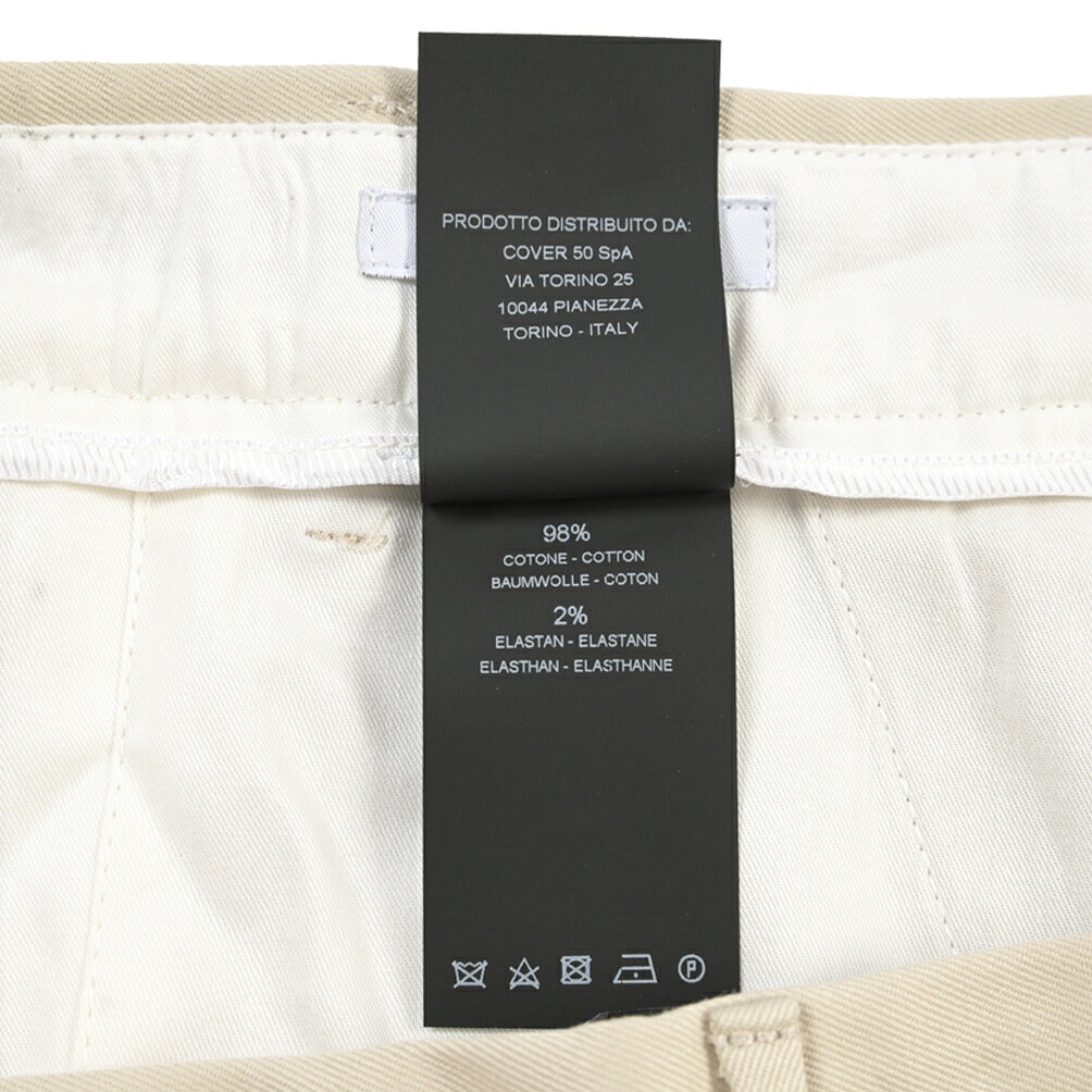 PT TORINO Edge “REBEL FIT” ストレッチコットンチノ ノータックチノパンツ