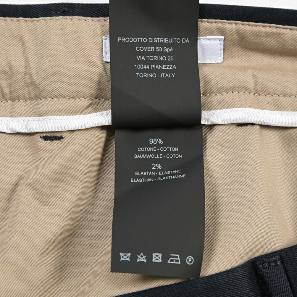 PT TORINO Edge “REBEL FIT” ストレッチコットン ノータックチノパンツ