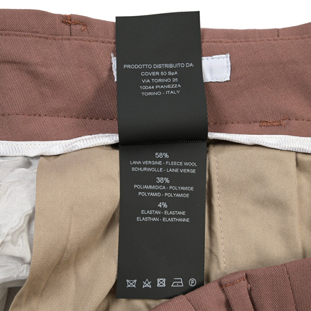 PT TORINO Edge “DODICI” ストレッチウール ツータックスラックス