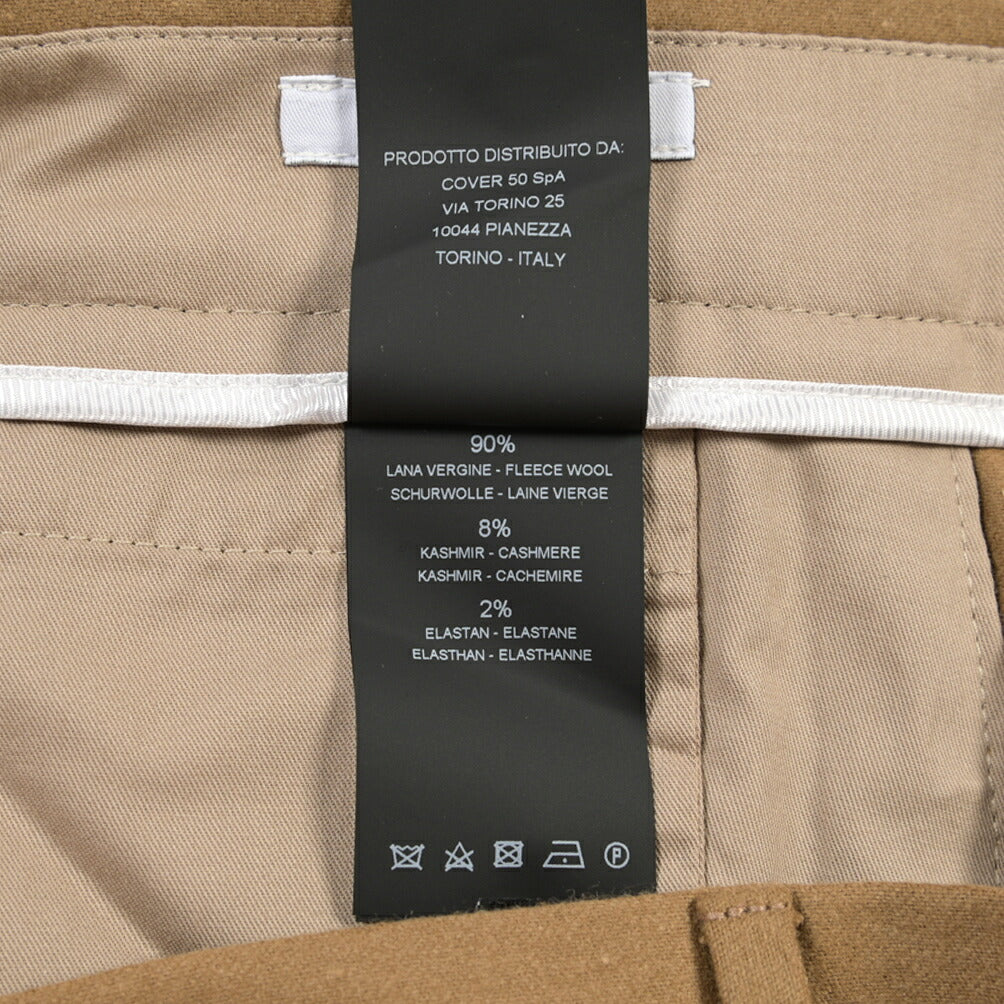 PT TORINO Edge “REBEL FIT” カシミヤ混ウール ワンタックスラックス