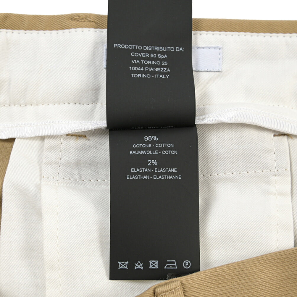 PT TORINO Edge “REBEL FIT” ストレッチコットン ワンタックパンツ