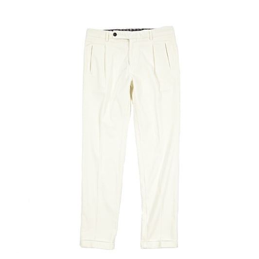 BERWICH “RETRO LONG-GD” ストレッチコットン 中畝コーデュロイワンタックパンツ