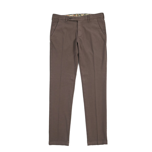 BERWICH “MORELLO-GD” ビスコース混 ノータックストレッチパンツ