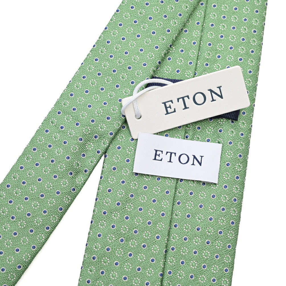 SALE|ETON シルク100% 小紋柄ネクタイ