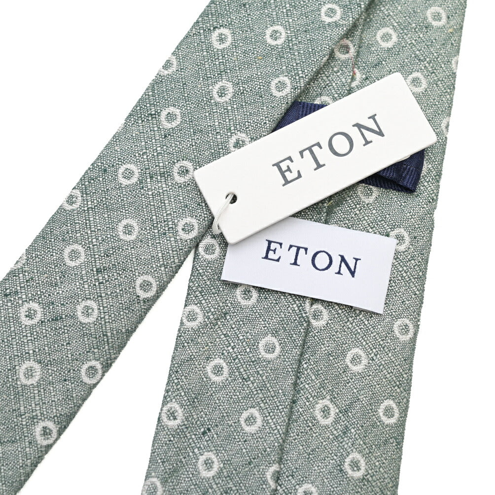 SALE|ETON シルク100% 小紋柄ネクタイ