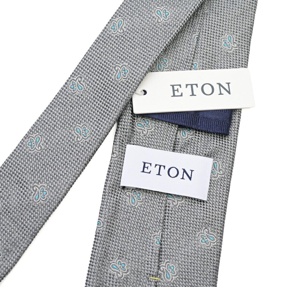 SALE|ETON シルク100% 小紋柄ネクタイ