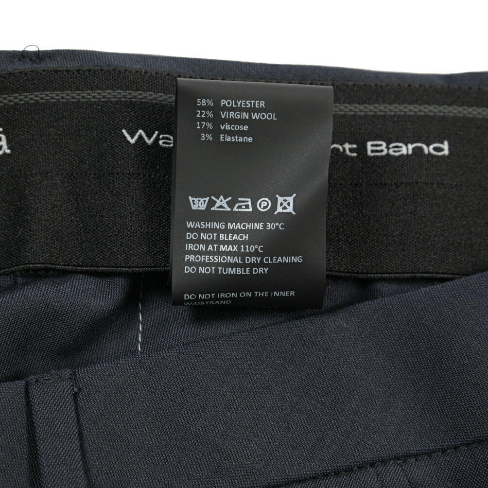 SALE|GTA “RICCARDO” ビスコース混ウール ワンタックスラックス / SLIM FIT
