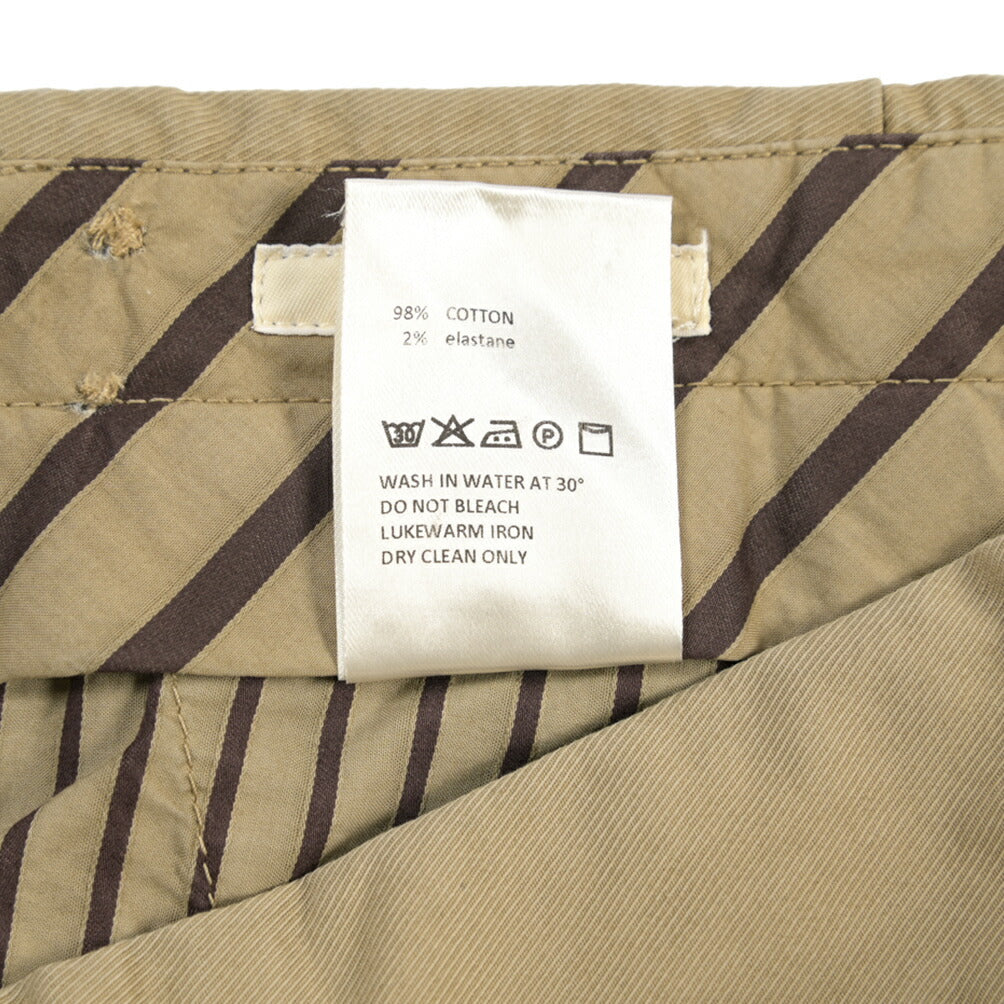 GTA “MAX II” ストレッチコットン ツータックベルトレススラックス / SLIM FIT