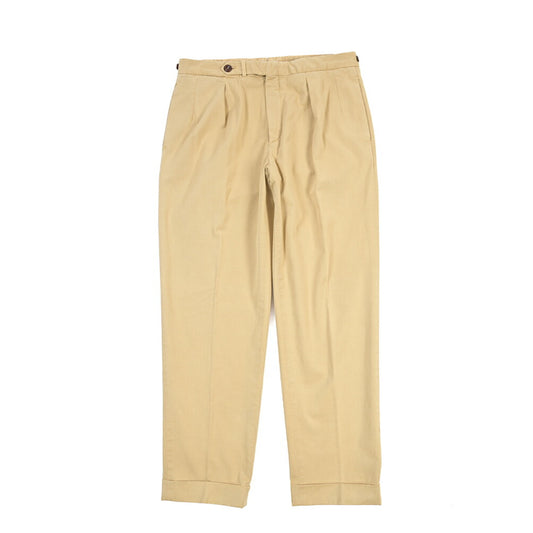 GTA “SERGIO” ストレッチコットン ワンタックチノパンツ / COMFORT FIT