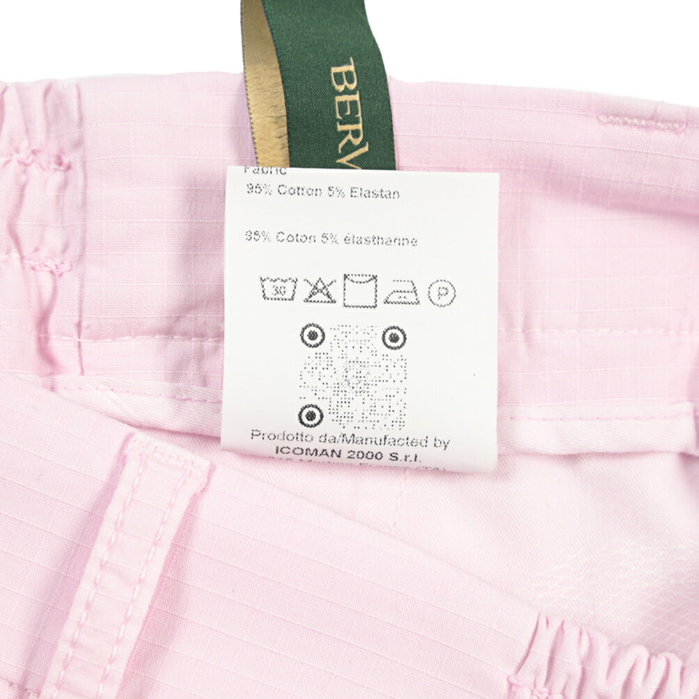 SALE|BERWICH “BERMUDA ELAX-GD” ストレッチコットン ノータックショーツ