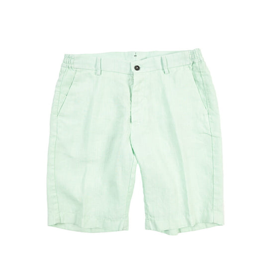 SALE|BERWICH “BERMUDA ELAX-GD” リネン100% ノータックショーツ