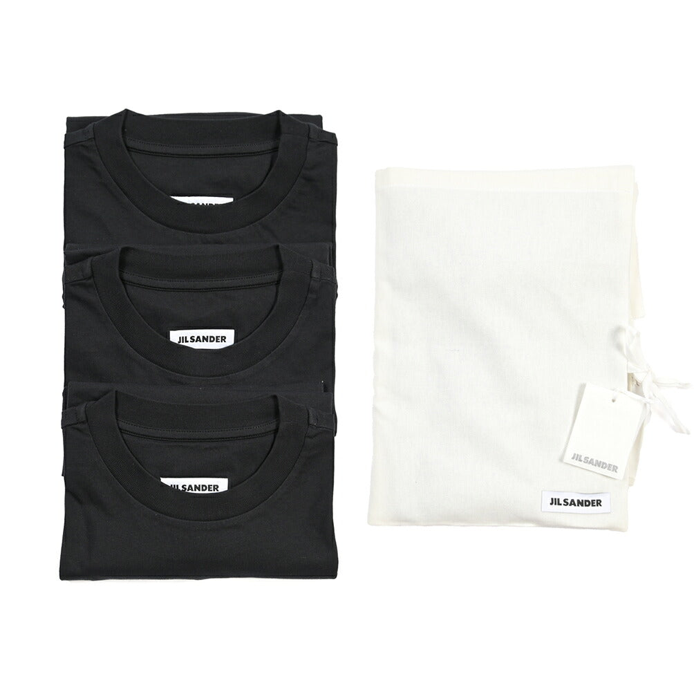 26-27AW JIL SANDER オーガニックコットン100% 3パックTシャツ / RELAX FIT