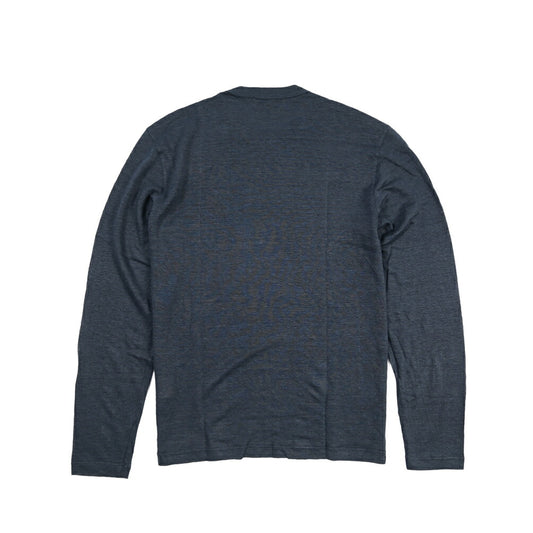 26SS GRAN SASSO リネン100% 長袖ニットTシャツ