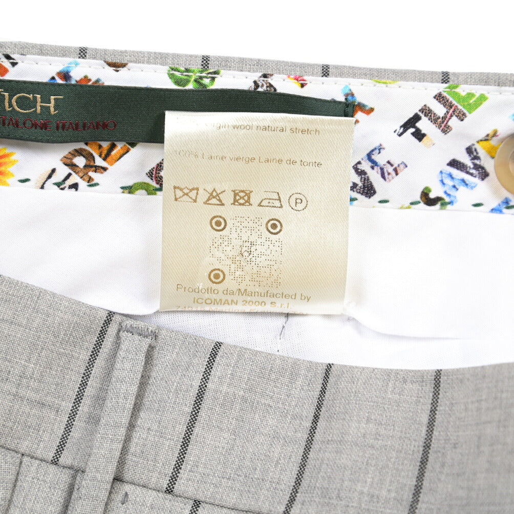 SUMMER SALE|BERWICH “RAFFI” ヴァージンウール100% ツータックスラックス