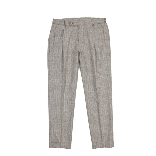 SUMMER SALE|BERWICH “RETRO ELAX” コットン混ウール ワンタックパンツ