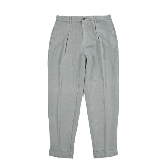 SUMMER SALE|BERWICH “CHIAIA-GD” リヨセル混リネン ワンタックスラックス