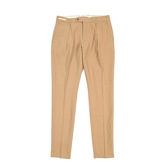 SUMMER SALE|YCHAI リネン混コットン ワンタックパンツ