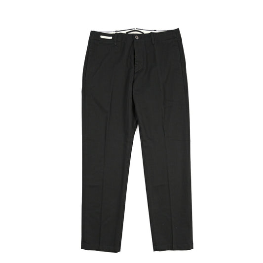 YCHAI “ROBUSTO” コットン100% ノータックチノパンツ / TAPERED FIT