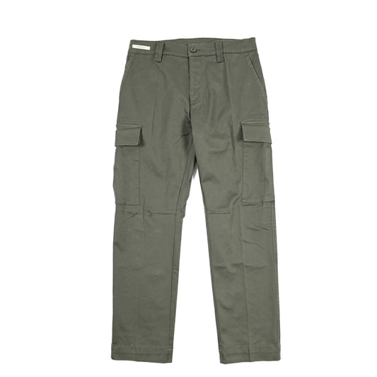 YCHAI “ROBUSTO” ストレッチコットン ノータックカーゴパンツ / TAPERED FIT