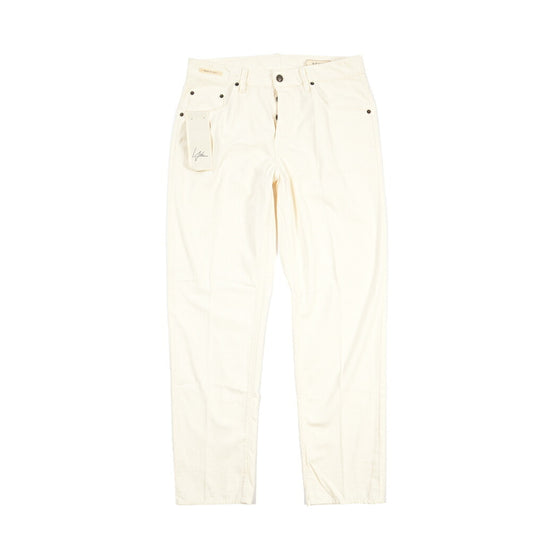 SUMMER SALE|YCHAI “ROBUSTO” コットン100%デニム 5ポケットカラージーンズ / TAPERED FIT