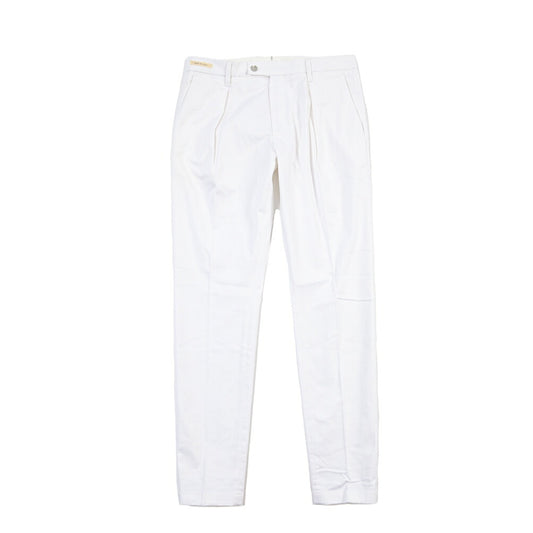 SUMMER SALE|YCHAI “PANATELA” ストレッチコットン ワンタックパンツ / SKINNY FIT