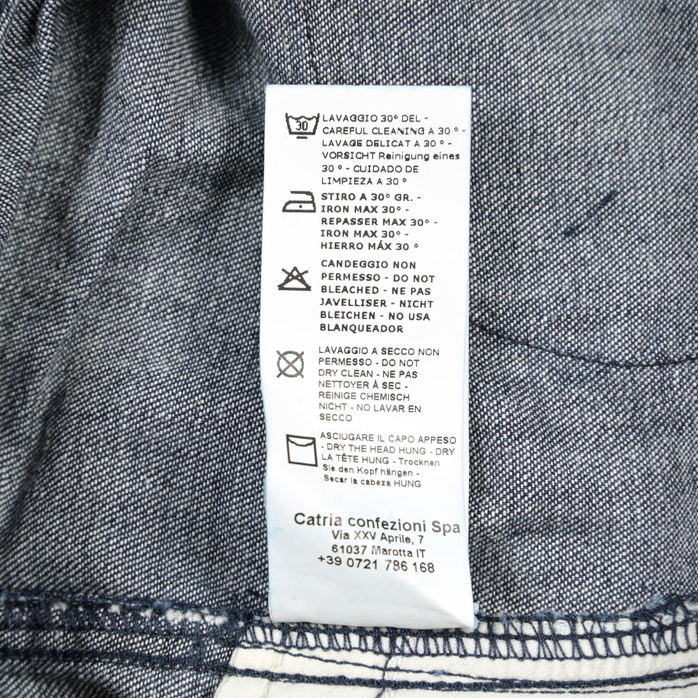 YCHAI “ROBUSTO” コットン100%デニム ペインターパンツ / TAPERED FIT