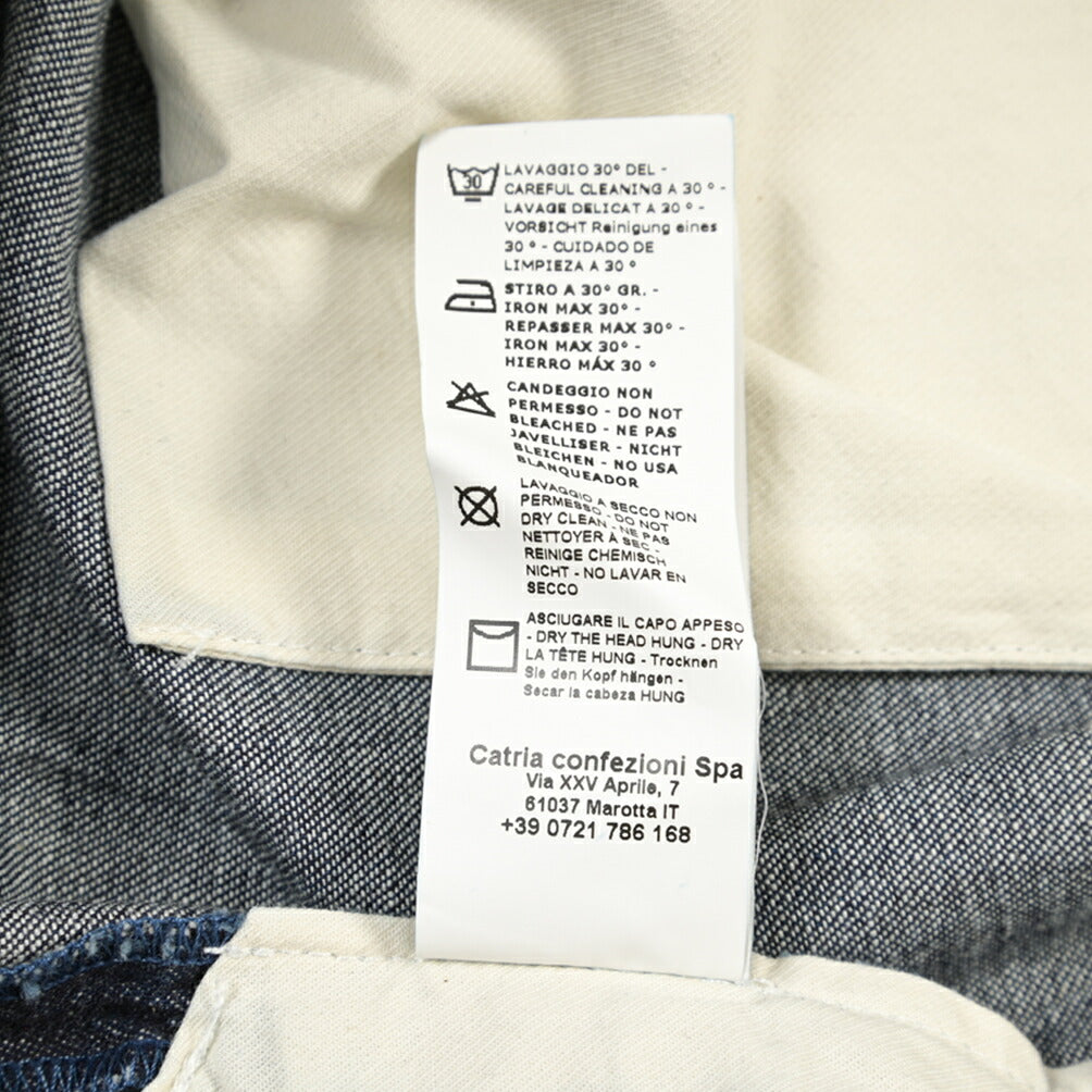 SUMMER SALE|YCHAI “ROBUSTO” コットン100% デニムスラックス / TAPERED FIT