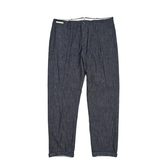 SUMMER SALE|YCHAI “ROBUSTO” コットン100% デニムスラックス / TAPERED FIT