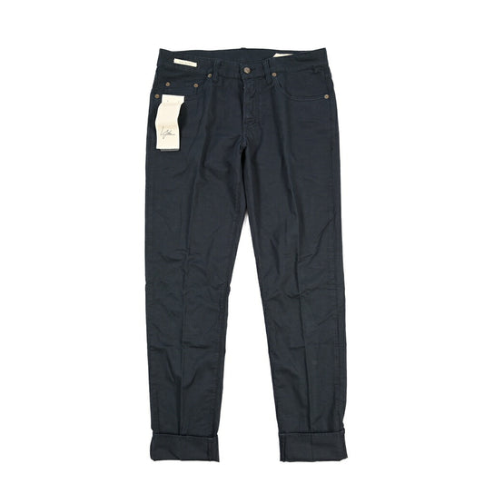 SUMMER SALE|YCHAI “PANATELA” リネン混デニム 5ポケットカラージーンズ / SKINNY FIT