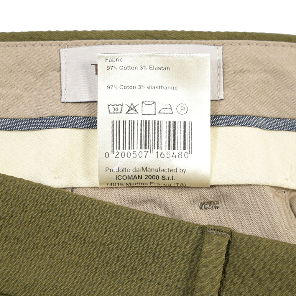 SUMMER SALE|26SS BERWICH “RETRO THECA 1P” ストレッチコットン シアサッカーパンツ