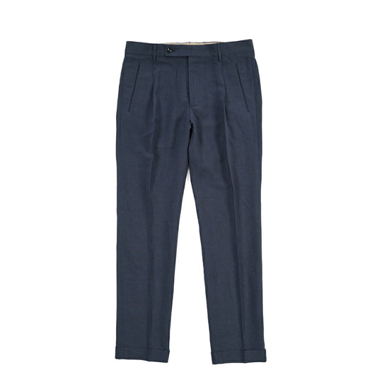 SUMMER SALE|26SS BERWICH “RETRO THECA 1P” リネン混 ワンタックスラックス