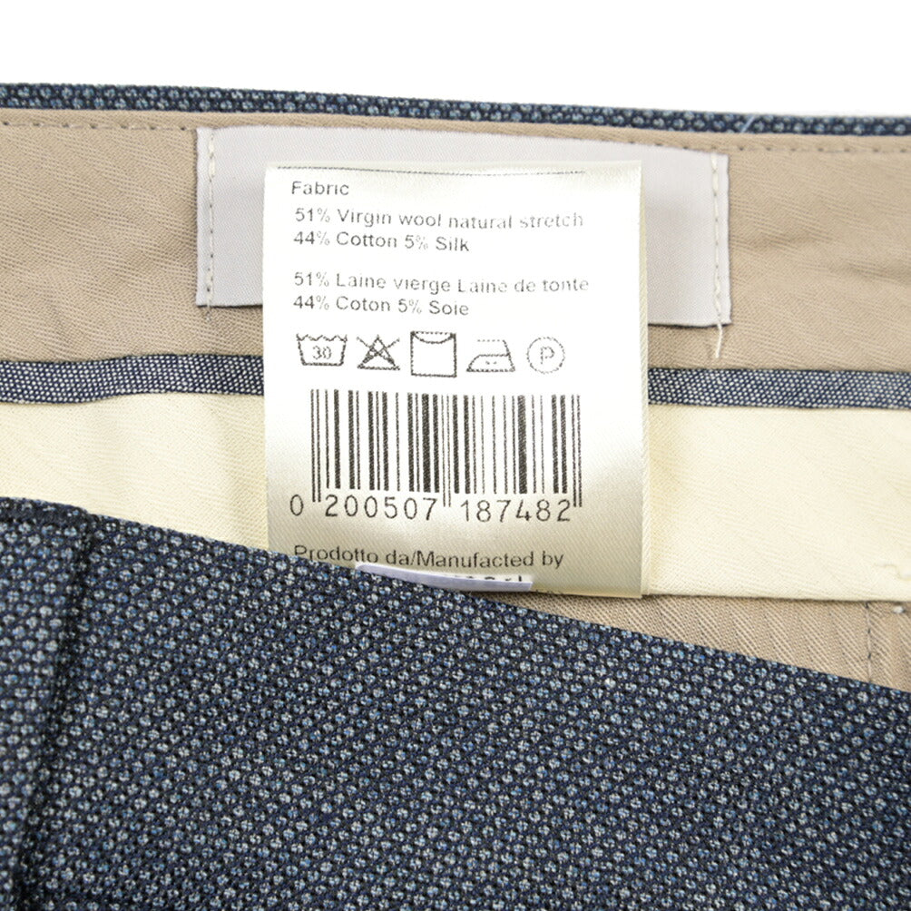 SUMMER SALE|26SS BERWICH “RETRO THECA 1P” コットン混ウール ワンタックパンツ