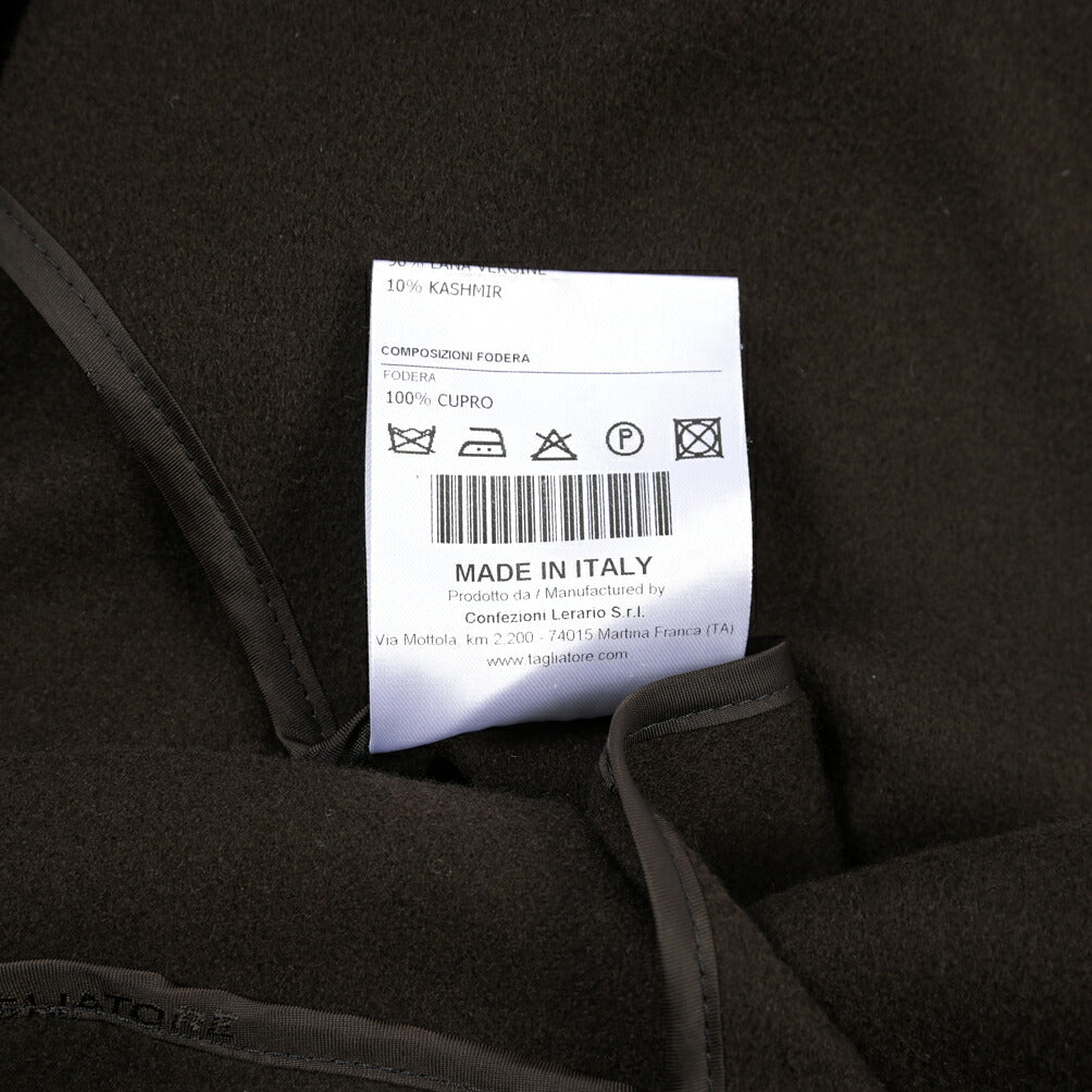 26-27AW TAGLIATORE “COLORADO” カシミヤ混ウール 3Bシングルチェスターコート / Exclusive Garment