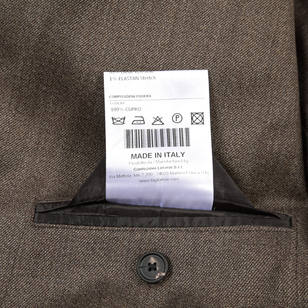 26-27AW TAGLIATORE “MONTECARLO”ストレッチウール 2Bシングルテーラードスーツ